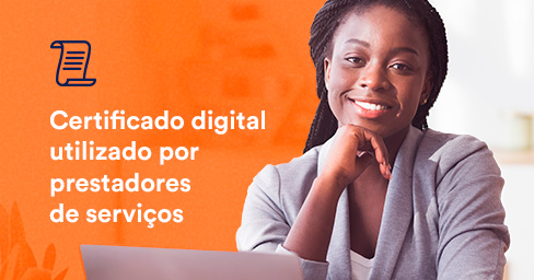 Certificação Digital utilizado por prestadores de serviços